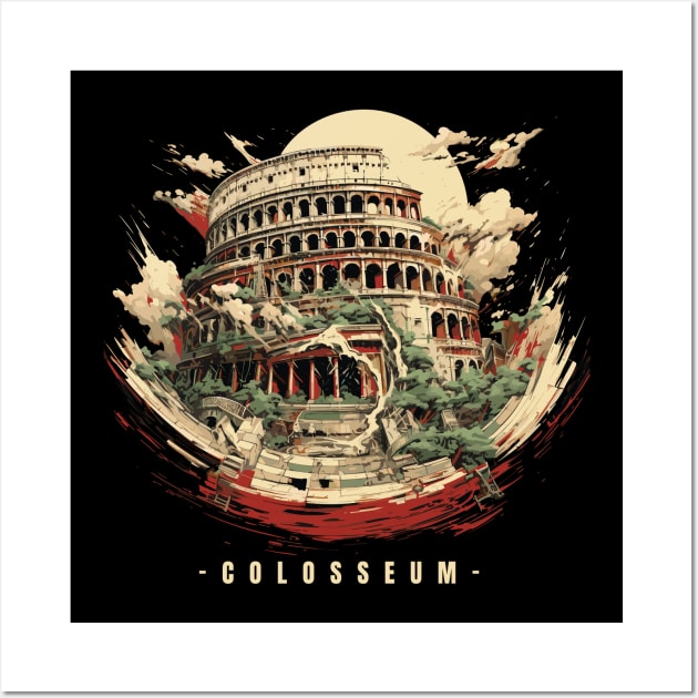 Colosseum Wall Art by Yopi